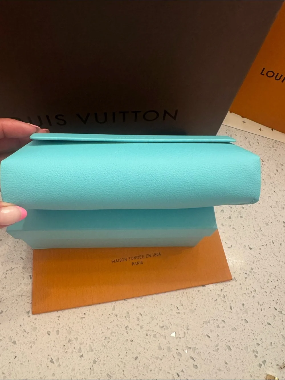 Tiffany & Co. robin's-egg blue jewelry box